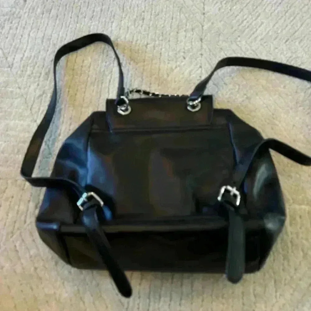 Bcbgeneration Black Backpack Purse - image 4
